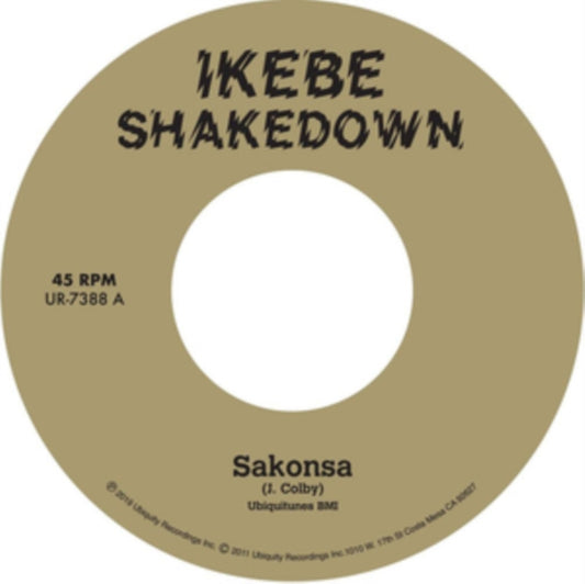 This 7 Inch Vinyl is brand new.Format: 7 Inch VinylMusic Style: AfrobeatThis item's title is: Sakonsa B/W Green & BlackArtist: Ikebe ShakedownLabel: UBIQUITY RECORDSBarcode: 780661138815Release Date: 2/28/2020