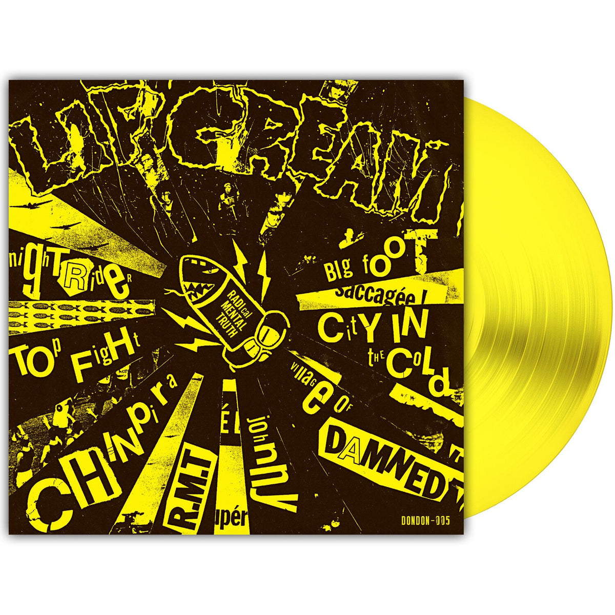 Sin (Silver LP Vinyl) & Big Foot Cassette (Highlighter Yellow LP Vinyl)