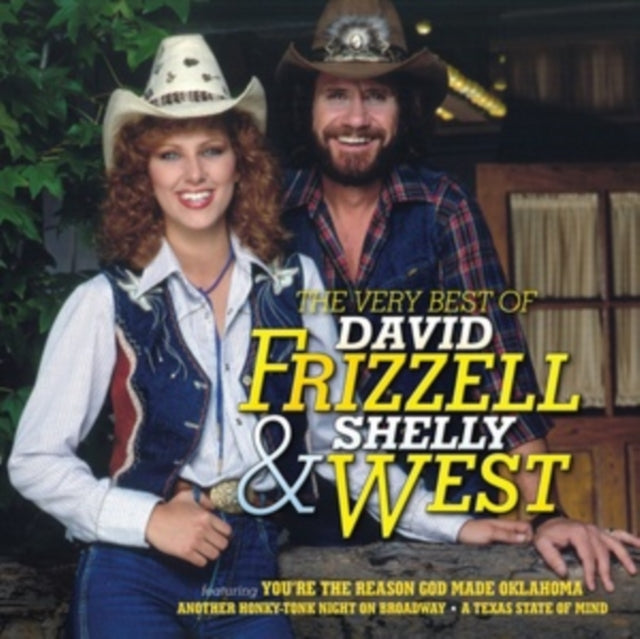 Product Image : This CD is brand new.<br>Format: CD<br>This item's title is: Very Best Of<br>Artist: David & Shelly West Frizzell<br>Label: GARRETT MUSIC / NOTE<br>Barcode: 785104627079<br>Release Date: 6/2/2023