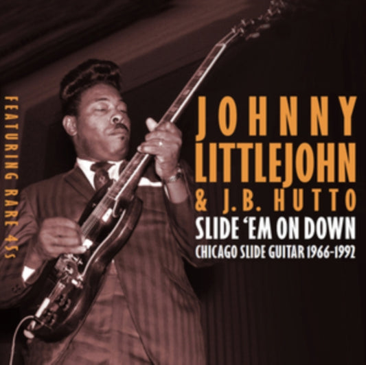 Product Image : This CD is brand new.<br>Format: CD<br>This item's title is: Slide Em On Down - Chicago Slide Guitar 1966-1992<br>Artist: Johnny Littlejohn<br>Barcode: 788065250720<br>Release Date: 4/15/2022