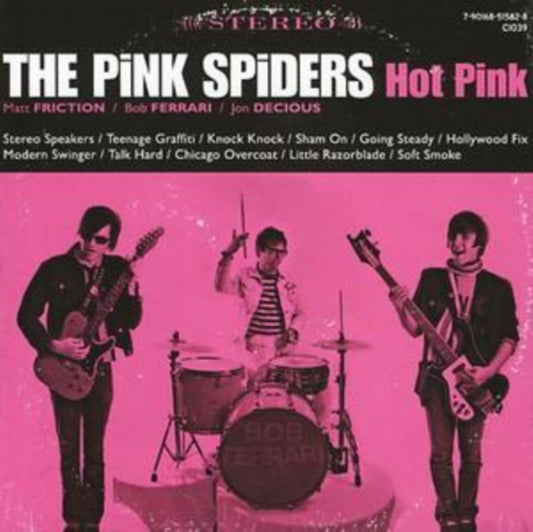 Product Image : This CD is brand new.<br>Format: CD<br>Music Style: Disco<br>This item's title is: Hot Pink<br>Artist: Pink Spiders<br>Barcode: 790168515828<br>Release Date: 9/17/2021