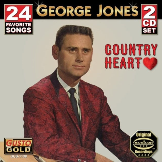 This CD is brand new.Format: CDThis item's title is: Country HeartArtist: George JonesBarcode: 792014113820Release Date: 11/18/2022
