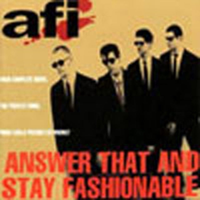 Sing The Sorrow (2LP/45RPM) & Answer That & Stay Fashionable