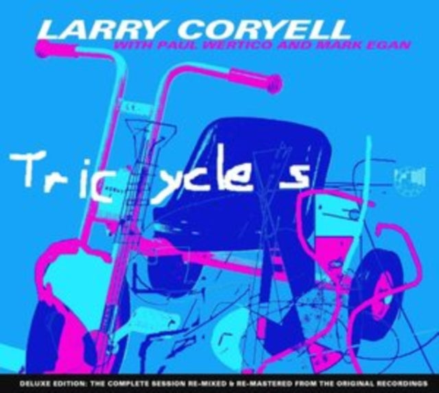 Product Image : This CD is brand new.<br>Format: CD<br>Music Style: Jazz-Rock<br>This item's title is: Tricycles<br>Artist: Larry & Paul Wertico & Mark Egan Coryell<br>Label: IN & OUT RECORDS<br>Barcode: 798747714624<br>Release Date: 11/19/2021