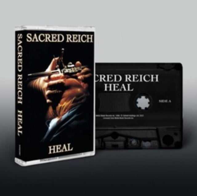 Product Image : This Music Casette is brand new.<br>Format: Music Casette<br>Music Style: Thrash<br>This item's title is: Heal<br>Artist: Sacred Reich<br>Label: BACK ON BLACK<br>Barcode: 803341576100<br>Release Date: 2/10/2023