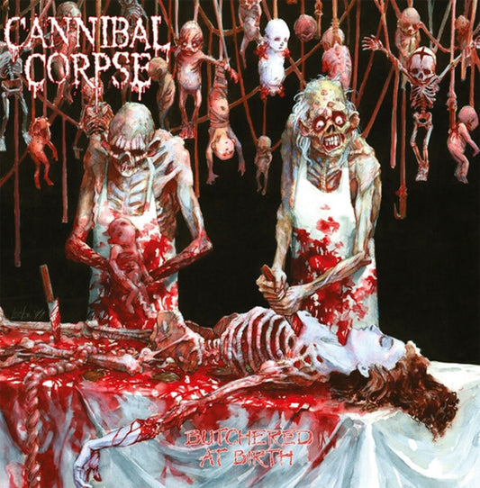 Butchered At Birth (White W/ Red Splatter LP Vinyl)