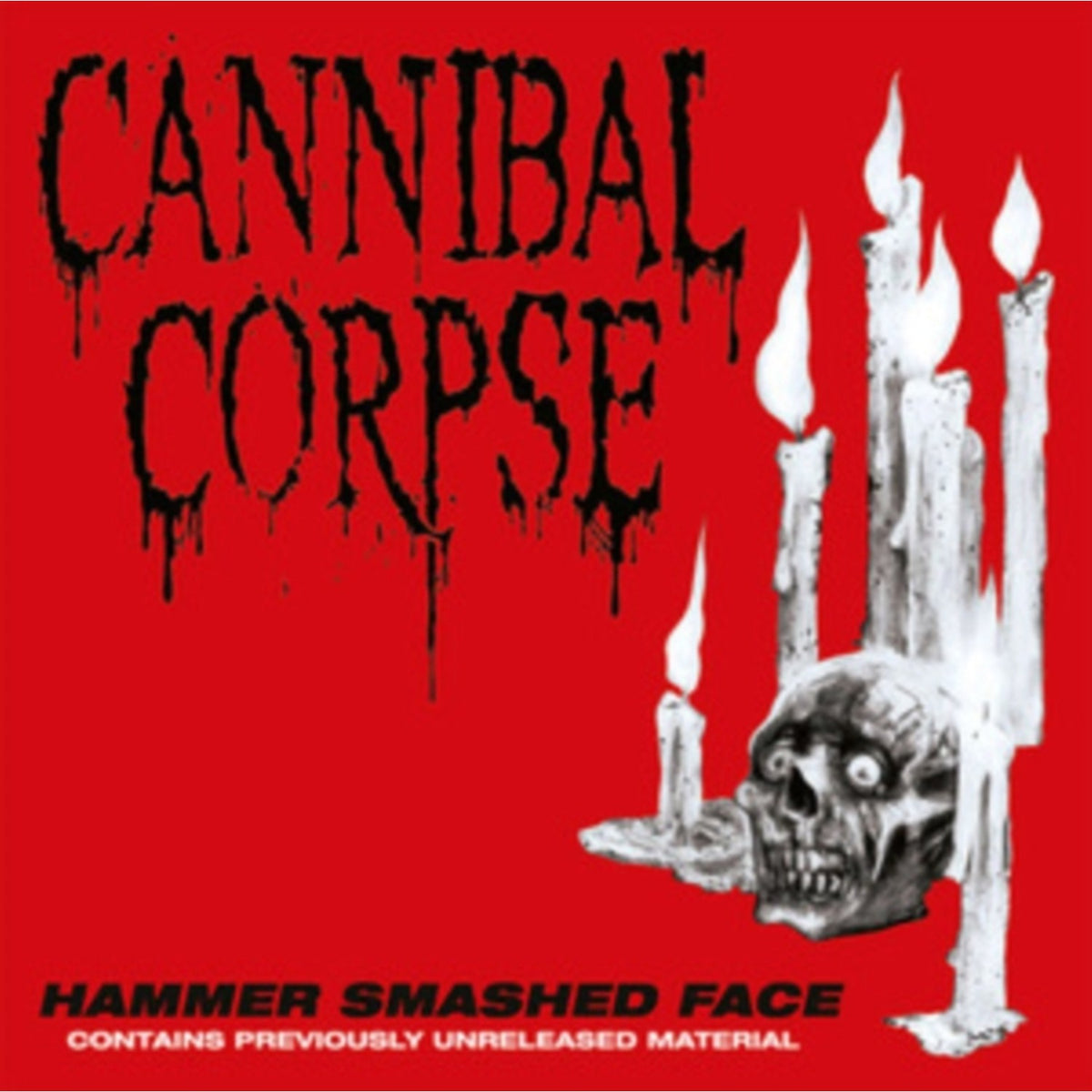 Hammer Smashed Face (Clear W/ Red Splatter LP Vinyl) & Worm Infested & Worm Infested (Green W/ Red Splatter LP Vinyl)