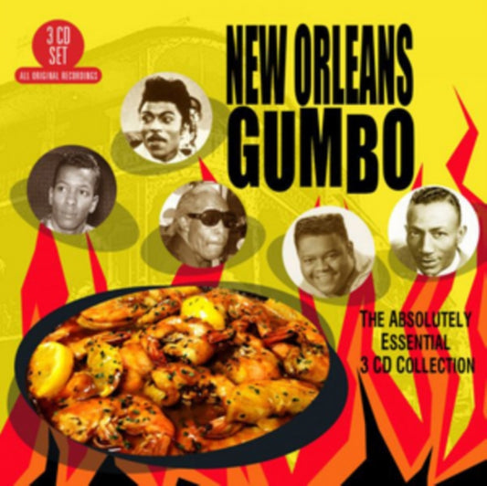 This CD is brand new.Format: CDMusic Style: Rhythm & BluesThis item's title is: New Orleans Gumbo - Absolute EssentialArtist: Various ArtistsLabel: BIG 3Barcode: 805520131278Release Date: 9/23/2016