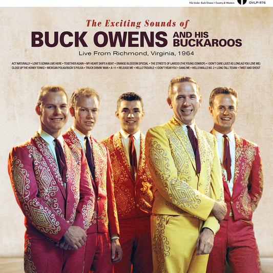 Exciting Sounds Of Buck Owens & His Buckaroos Live From Richmond, Virginia, 1964 (Strawberry LP Vinyl)