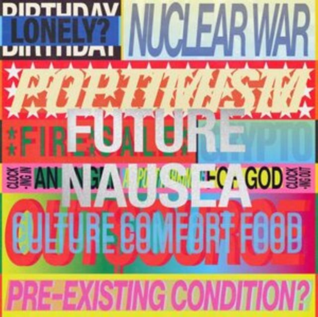 Future Nausea (White W/ Blue, Red & Gold Splatter LP Vinyl)