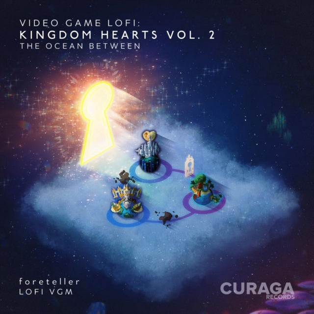 Video Game Lofi: Kingdom Hearts, Vol. 2 - Ocean Between (Star Seeker Pink/Purple/Blue Swirl LP Vinyl)