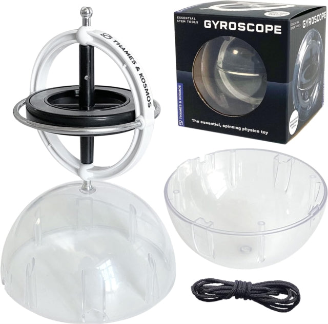 Binding: Paperback
Description: This timeless scientific instrument has been reimagined in a fresh newdesign. Experiment with the gyroscope to learn about the physics of motion forces and gravity. Learn about gyroscopic forces and see and feel them inaction.