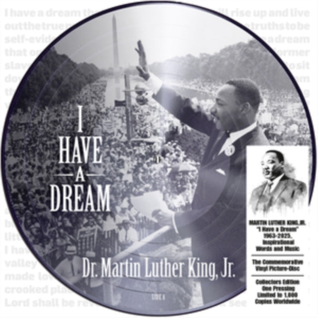 I Have A Dream 1963-2025 Inspirational (Picture Disc/Anniversary Edition)