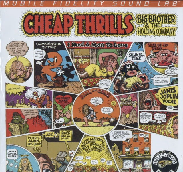 This LP Vinyl is brand new.Format: LP VinylMusic Style: Folk RockThis item's title is: Cheap ThrillsArtist: Big Brother & The Holding CompanyLabel: MOBILE FIDELITY SOUND LABBarcode: 821797245319Release Date: 3/4/2016