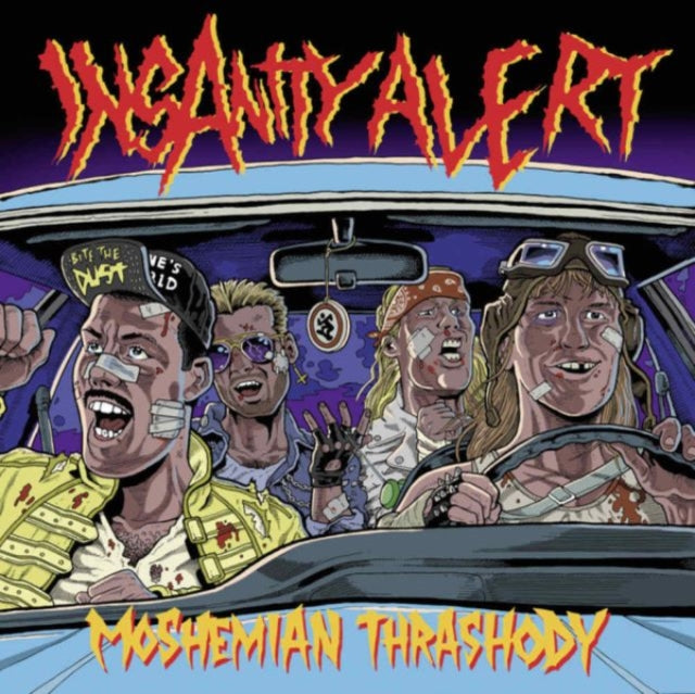 Product Image : This 10 Inch Vinyl is brand new.<br>Format: 10 Inch Vinyl<br>Music Style: Thrash<br>This item's title is: Moshemian Thrashody (Crystal Clear Vinyl W/ Orange, Turquoise & Purple Splatter)<br>Artist: Insanity Alert<br>Label: Season Of Mist<br>Barcode: 822603002447<br>Release Date: 5/31/2024