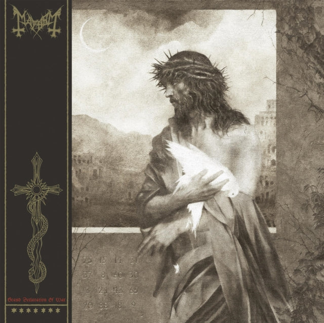 Product Image : This CD is brand new.<br>Format: CD<br>Music Style: Black Metal<br>This item's title is: Grand Declaration Of War<br>Artist: Mayhem<br>Label: SEASON OF MIST<br>Barcode: 822603145922<br>Release Date: 12/7/2018