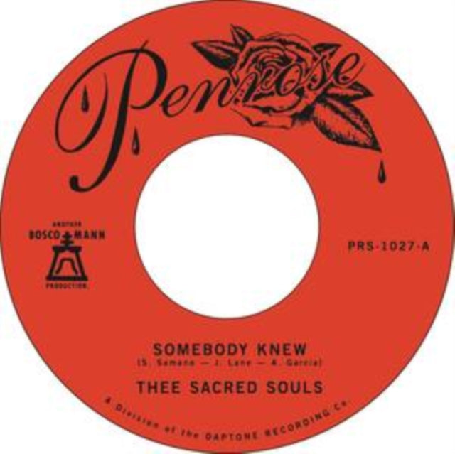 This 7 Inch Vinyl is brand new.Format: 7 Inch VinylMusic Style: RomanticThis item's title is: Somebody Knew B/W We Don't Have To Be AloneArtist: Thee Sacred SoulsLabel: His Master's VoiceBarcode: 823134102712Release Date: 6/20/2025