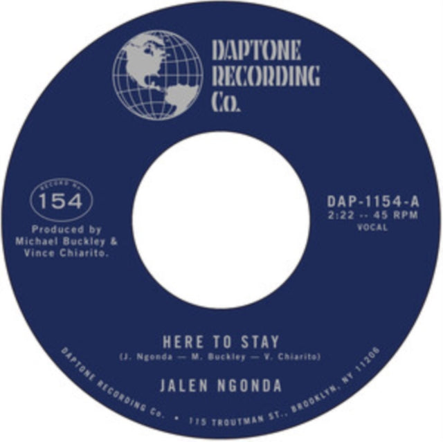This 7 Inch Vinyl is brand new.Format: 7 Inch VinylThis item's title is: Here To Stay B/W If You Don't Want My LoveArtist: Jalen NgondaBarcode: 823134115415Release Date: 3/29/2024