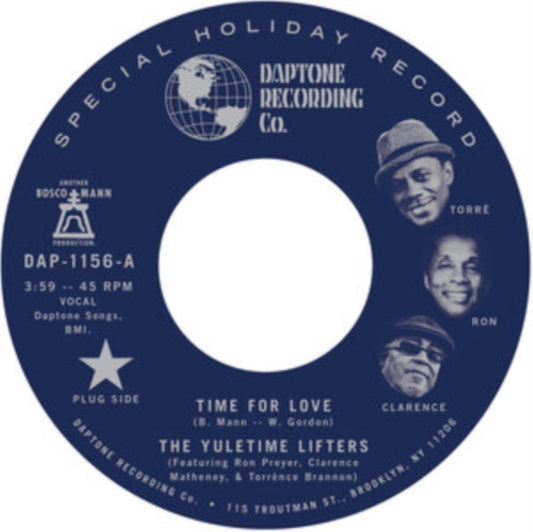 This 7 Inch Vinyl is brand new.Format: 7 Inch VinylThis item's title is: Time For Love B/W Time For Love (Instrumental)Artist: Yuletime LiftersBarcode: 823134115613Release Date: 11/24/2023