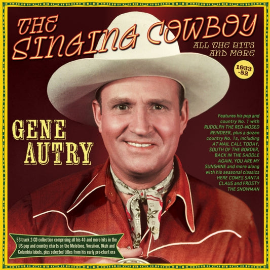 Product Image : This CD is brand new.<br>Format: CD<br>This item's title is: Singing Cowboy: All The Hits & More 1933-52<br>Artist: Gene Autry<br>Label: ACROBAT<br>Barcode: 824046347727<br>Release Date: 8/11/2023