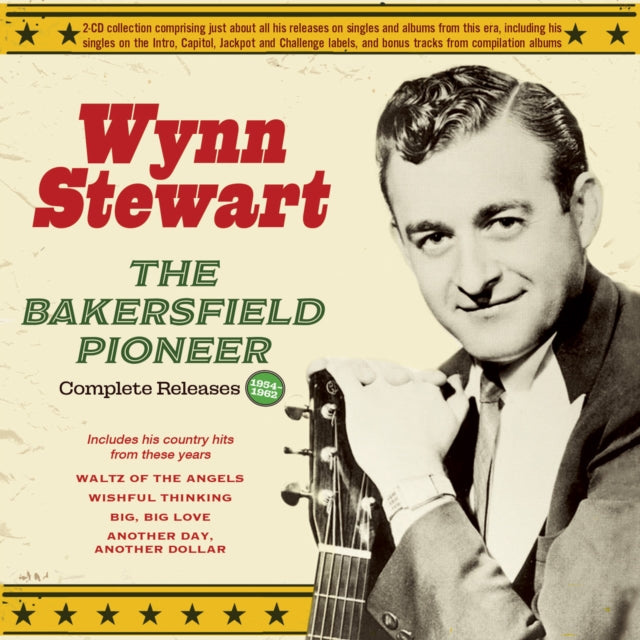 Product Image : This CD is brand new.<br>Format: CD<br>This item's title is: Bakersfield Pioneer: Complete Releases 1954-62 (2CD)<br>Artist: Wynn Stewart<br>Barcode: 824046349721<br>Release Date: 1/12/2024