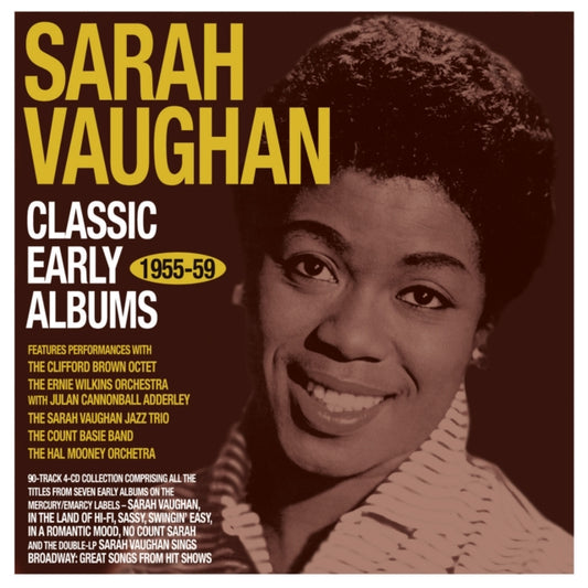 This CD is brand new.Format: CDThis item's title is: Classic Early Albums 1955-59 (4CD)Artist: Sarah VaughanBarcode: 824046719128Release Date: 6/27/2025