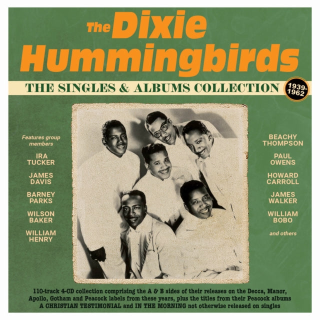 This CD is brand new.Format: CDThis item's title is: Singles & Albums Collection 1939-62 (4CD)Artist: Dixie HummingbirdsBarcode: 824046719227Release Date: 6/27/2025