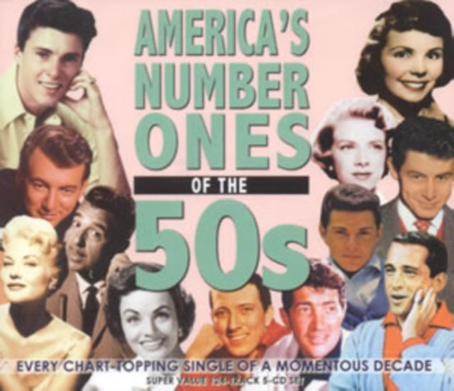 Product Image : This CD is brand new.<br>Format: CD<br>Music Style: Acoustic<br>This item's title is: America's Number Ones Of The 50'S<br>Artist: Various Artists<br>Barcode: 824046750121<br>Release Date: 11/8/2011