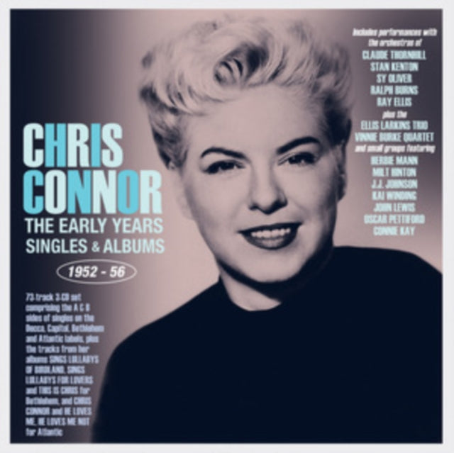 Product Image : This CD is brand new.<br>Format: CD<br>This item's title is: Early Years: Singles & Albums 1952-56<br>Artist: Chris Connor<br>Label: ACROBAT<br>Barcode: 824046911522<br>Release Date: 11/5/2021