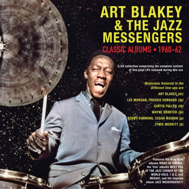 This CD is brand new.Format: CDThis item's title is: Classic Albums 1960-62 (3CD)Artist: Art & The Jazz Messengers BlakeyBarcode: 824046916527Release Date: 5/9/2025