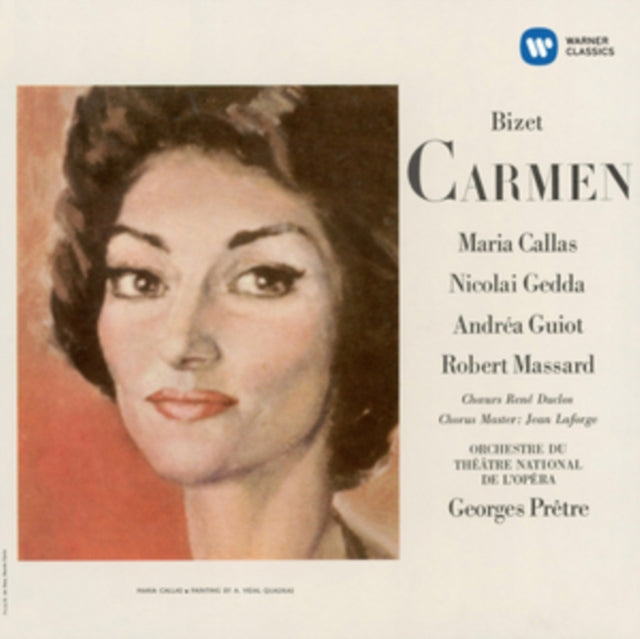 This CD is brand new.Format: CDMusic Style: OperaThis item's title is: Bizet: Carmen (1964 - Pretre)Artist: Maria CallasLabel: WARNER CLASSICSBarcode: 825646341108Release Date: 9/23/2014