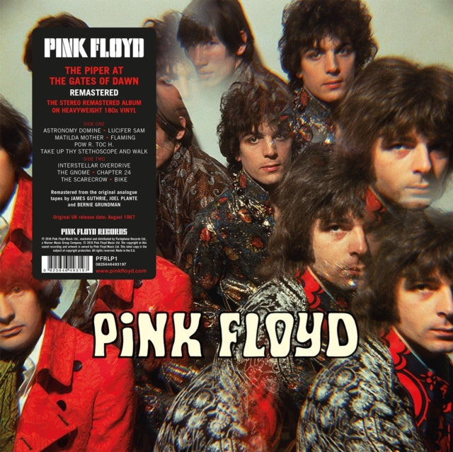 This LP Vinyl is brand new.Format: LP VinylThis item's title is: Piper At The Gates Of Dawn - RemasteredArtist: Pink FloydLabel: Rock/PopBarcode: 825646493197Release Date: 6/3/2016