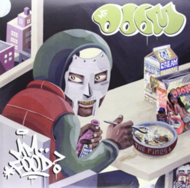 This LP Vinyl is brand new.Format: LP VinylMusic Style: ConsciousThis item's title is: Mm..Food (Green & Pink LP Vinyl)Artist: Mf DoomLabel: Rhymesayers EntertainmentBarcode: 826257008411Release Date: 11/16/2004