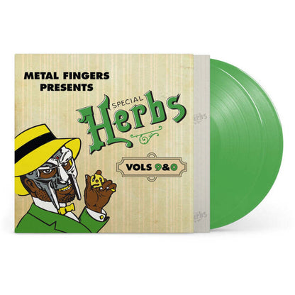 Metal Fingers Presents: Special Herbs Vol. 3 & 4 (2LP/Lemon Yellow Vinyl) & Metal Fingers Presents: Special Herbs Vol. 5 & 6 (2LP/Apple Red Vinyl) & Metal Fingers Presents: Special Herbs Vol. 7 & 8 (2LP/Sly Blue Vinyl)