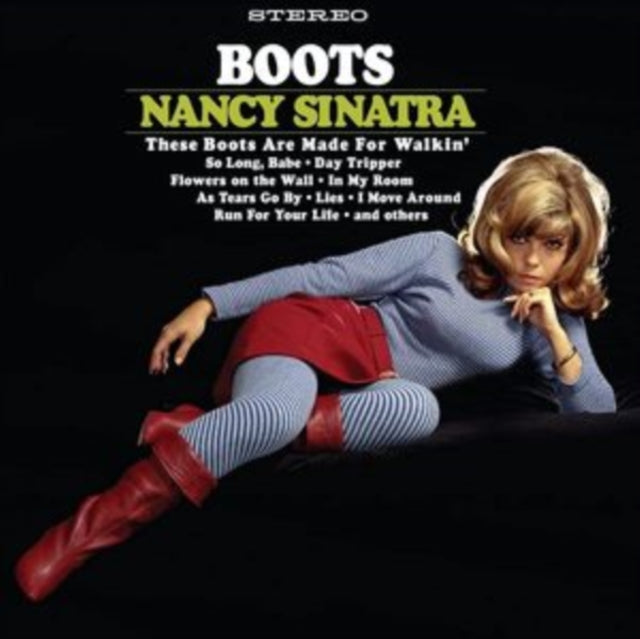 This LP Vinyl is brand new.Format: LP VinylThis item's title is: Boots (Blue LP Vinyl)Artist: Nancy SinatraBarcode: 826853119719Release Date: 9/17/2021