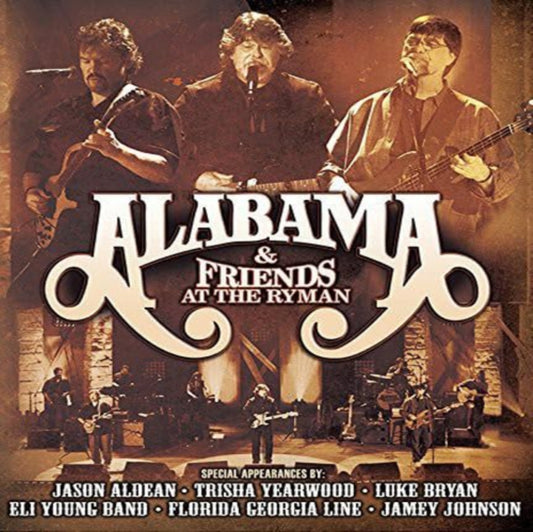 This CD is brand new.Format: CDThis item's title is: At The RymanArtist: Alabama & FriendsBarcode: 826992037622Release Date: 9/30/2014
