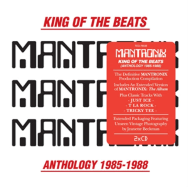 This CD is brand new.Format: CDMusic Style: BalearicThis item's title is: King Of The Beats: Anthology (1985-1988)Artist: MantronixBarcode: 829357653628Release Date: 3/31/2017