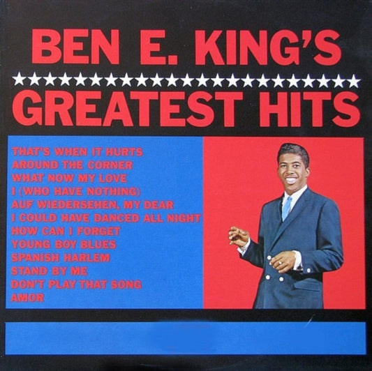 Product Image : This LP Vinyl is brand new.<br>Format: LP Vinyl<br>Music Style: Soul<br>This item's title is: Ben E. King's Greatest Hits (Translucent Blue LP Vinyl/Limited Edition)<br>Artist: Ben E. King<br>Label: FRIDAY MUSIC TWO<br>Barcode: 829421331667<br>Release Date: 2/25/2022