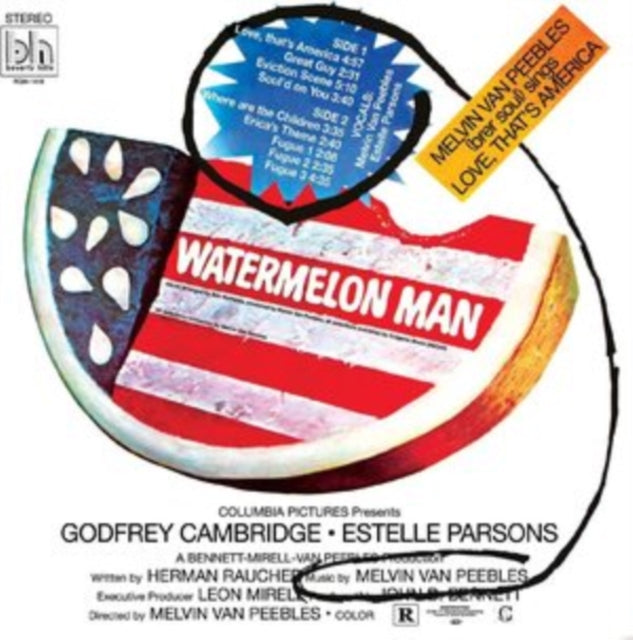 This LP Vinyl is brand new.Format: LP VinylMusic Style: SoundtrackThis item's title is: Watermelon Man (Green Watermelon Skin LP Vinyl)Artist: Melvin Van PeeblesLabel: REAL GONE MUSICBarcode: 848064014188Release Date: 7/1/2022