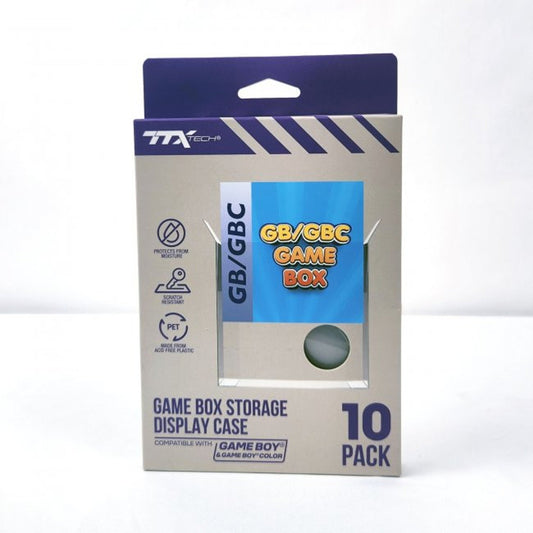 Game Box Storage Display Case: GameBoy Games (10) - TTX