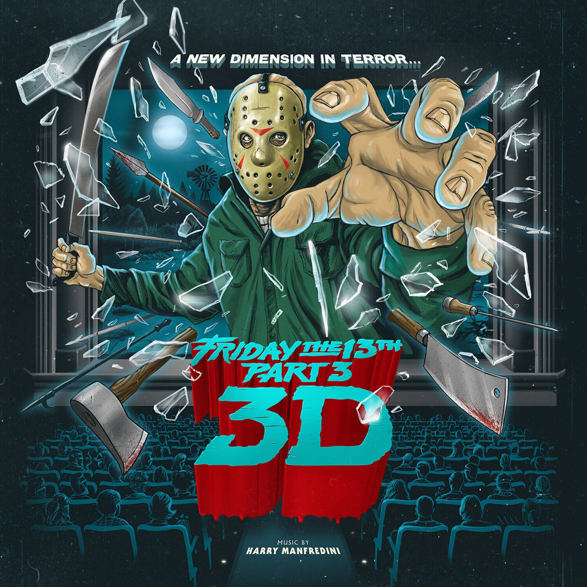Friday The 13Th Part V: A New Beginning Ost (2LP) & Friday The 13Th Part Iii Ost (2LP)