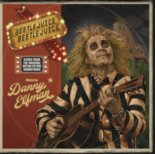 Beetlejuice Beetlejuice Score Album (Pink & Violet Hand Poured LP Vinyl)