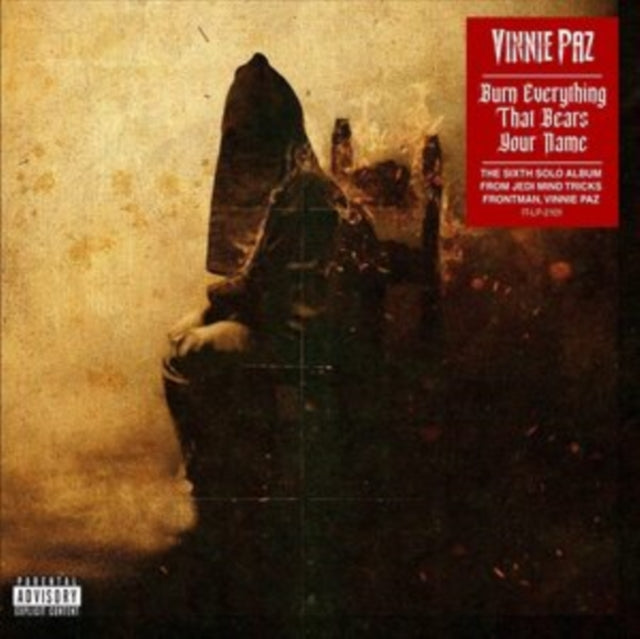 Vinnie Paz - Burn Everything That Bears Your Name (Black With Brown Splatter Vinyl/2LP)