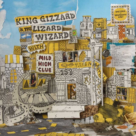 This LP Vinyl is brand new.Format: LP VinylMusic Style: Jazz-RockThis item's title is: Sketches Of Brunswick East (Yellow W/ Blue Splatter LP Vinyl)Artist: King Gizzard & The Lizard Wizard; Mild High ClubLabel: ATO RECORDSBarcode: 880882413712Release Date: 8/14/2020