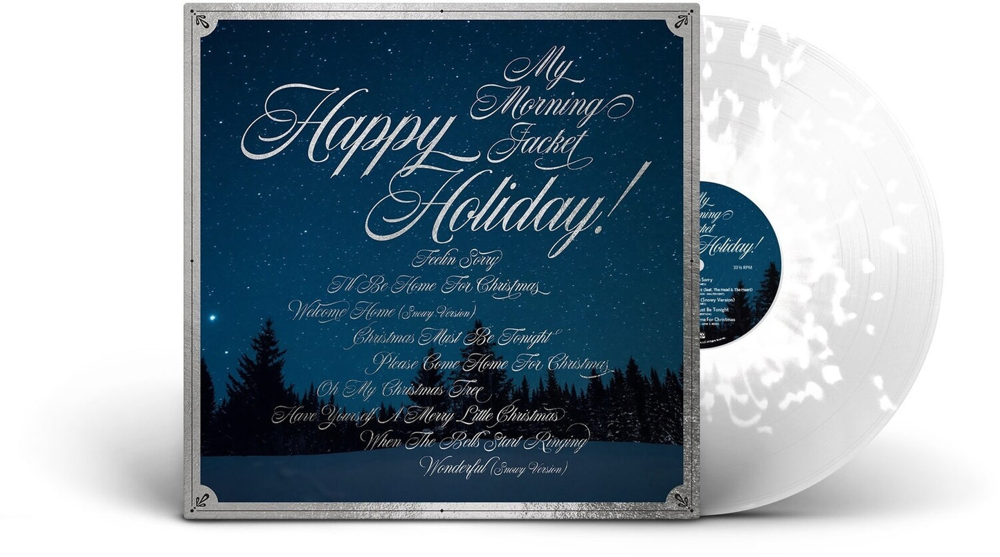 My Morning Jacket (Clear Vinyl/2LP) & Live From Rca Studio A (Jim James Acoustic) & Happy Holiday! (Clear LP Vinyl W/ White Snow Splatter)