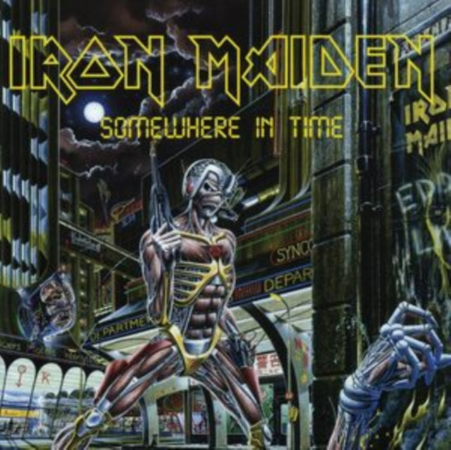 This LP Vinyl is brand new.Format: LP VinylMusic Style: Heavy MetalThis item's title is: Somewhere In TimeArtist: Iron MaidenLabel: SANCTUARY RECORDS (BMG)Barcode: 881034121448Release Date: 11/21/2014