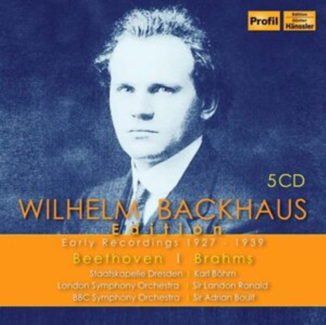 This CD is brand new.Format: CDMusic Style: RomanticThis item's title is: Beethoven & Brahms: Wilhelm Backhaus Edition (5CD)Artist: Staatskapelle; London Symphony Orchestra DresdenLabel: Profil Edition Günter HänsslerBarcode: 881488230017Release Date: 2/3/2023