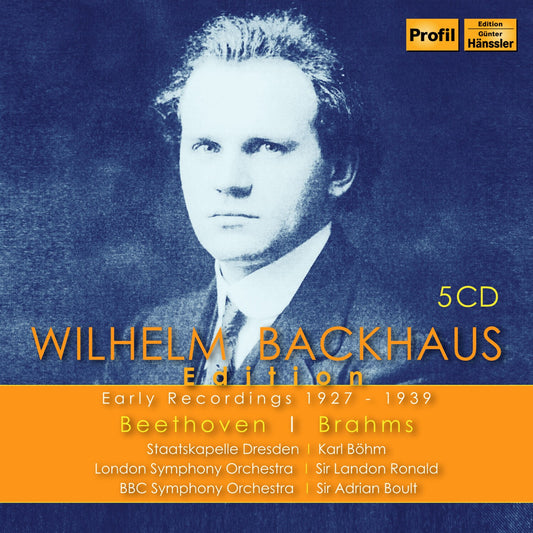 Beethoven & Brahms: Wilhelm Backhaus Edition (5CD)