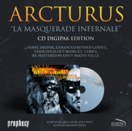 This CD is brand new.Format: CDMusic Style: Progressive MetalThis item's title is: Masquerade InfernaleArtist: ArcturusLabel: PROPHECYBarcode: 884388726123Release Date: 2/25/2022