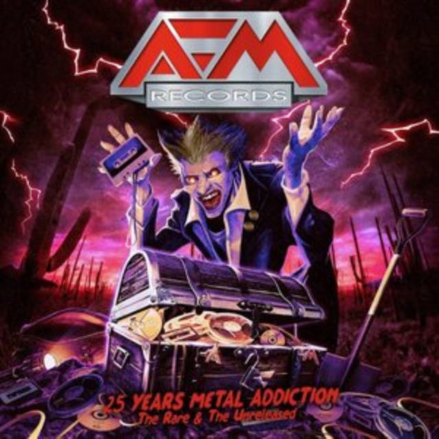 Product Image : This CD is brand new.<br>Format: CD<br>Music Style: Alternative Rock<br>This item's title is: 25 Years - Metal Addiction<br>Artist: Various Artists<br>Label: AFM RECORDS<br>Barcode: 884860421027<br>Release Date: 2/18/2022
